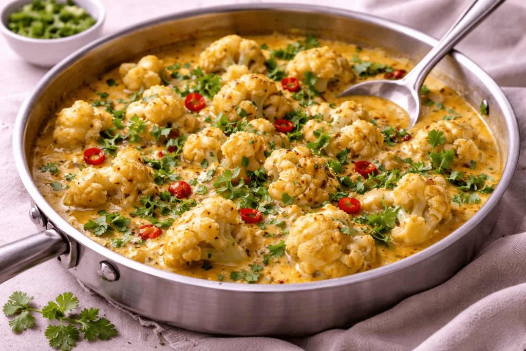 Jamie Oliver 5 Ingredients Cauliflower Curry Recipe