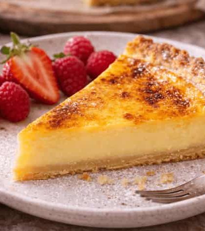 Jamie Oliver Egg Custard Tart