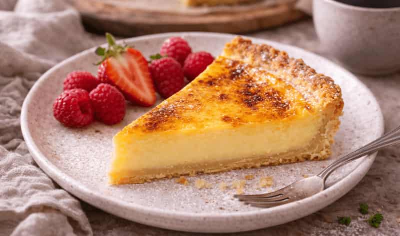 Jamie Oliver Egg Custard Tart