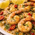 Jamie Oliver Prawns with Garlic and Chilli