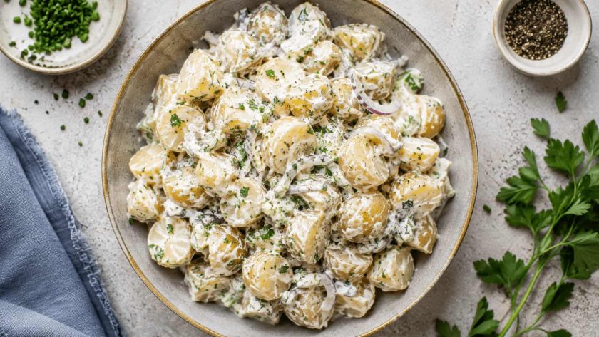 Jamie Oliver Crème Fraîche Potato Salad